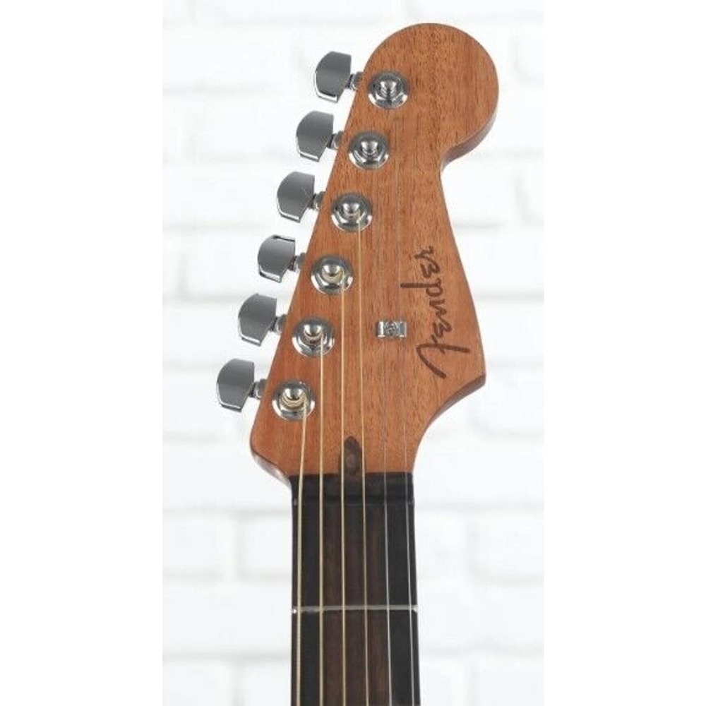 Fender American Acoustasonic Stratocaster Guitar dakota red **Made in USA** - Picture 12 of 15